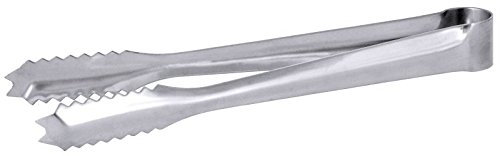 getgastro Eiszange aus Edelstahl, 18 cm - Hochwertige Zange für präzises Greifen von Eiswürfeln | ERK