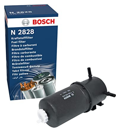 Bosch N2828 Car Diesel Filter - Separates Particles and Water from Fuel - Protects the Injection System