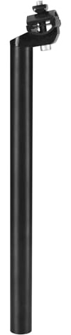 TRIWONDER Seat Post 350mm Bike Seat Post Suitable for 25.4mm 27.2mm 28.6mm 30.4mm 30.8mm 31.6mm Bicycle Mountain Bike Road Bike Aluminum Alloy Black (Black, 27.2mm)