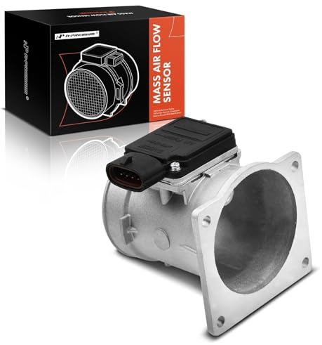 A-Premium Mass Air Flow Sensor [4 Pins] Compatible with Ford F-150 1994-1995, F-250 1994-1995, F-350/E250/E350 1995, Bronco 1994-1995, E-150 1993-1995 -【Only Fit Oval shaped connector】
