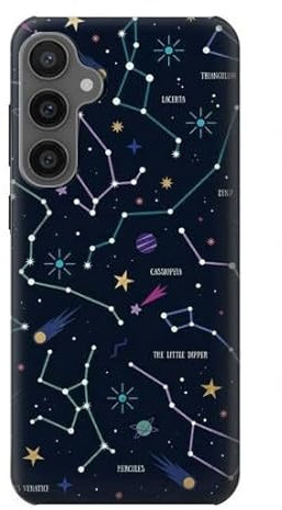 Star Map Zodiac Constellations Case Cover For Samsung Galaxy S23 FE