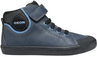 Geox Jungen J Gisli Boy C Sneaker, Blau, 38 EU