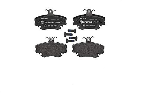 Brembo P 68 038 Bremsbelagsatz, Scheibenbremse - (4-teilig)