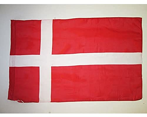 AZ FLAG - Bandiera Danimarca 150x90 cm – Bandiere per tifosi danesi, disponibile anche in 90x150 cm