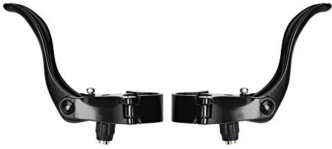VGEBY1 Palanca de freno de bicicleta, 1 par de 24 mm de aleación de aluminio, manillar de bicicleta, accesorio de freno(Negro) Dar Un Paseo En Bicicleta Bicicletas Y Piezas De Repuesto