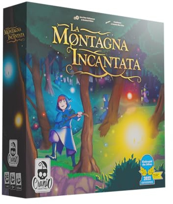 Cranio Creations - La Montagna Incantata - Unitevi Per Salvare Il Mago Baldovino! - 1-4 Giocatori - 20 Min – Gioco per Famiglie – Età 5+ - Edizione in Lingua Italiana