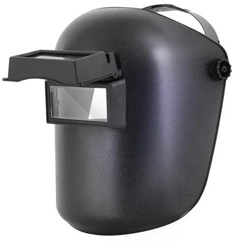 TOPDC Welding Helmet 3.86x1.61, Flip Front Welding Mask with Adjustable Headgear, Shade 11