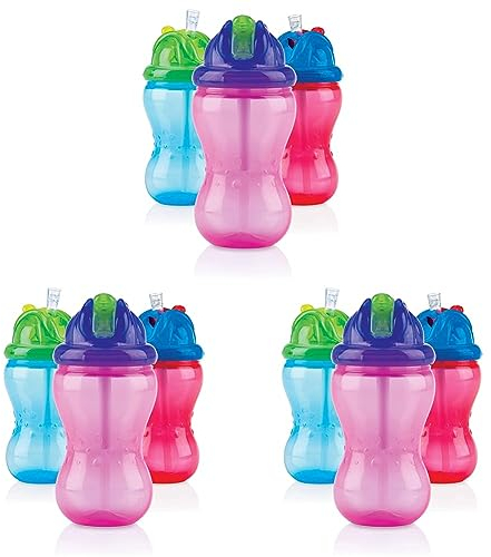 Nuby - Flip it auslaufsicherer Becher - 1 Stück (Packung mit 3)
