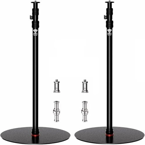 IFOOTAGE Cobra RB-A400 Monopiede con base rotonda, monopiede in alluminio per fotocamera, compatibilità con fotocamere DSLR e videocamere (201,6 cm/79,4 pollici, 2 confezioni)