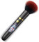 Mini Vibrador Pincel de Maquillaje - Balas Vibrador para Clítoris, Pezones y Punto G, Juguetes Sexuales para Mujeres y Parejas (negro)