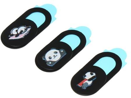 SHINEOFI 3 Piezas Cubierta de Privacidad para Webcam Protección Deslizante para Ordenadores Portátiles y Tablets Diseño Compacto y Resistente para