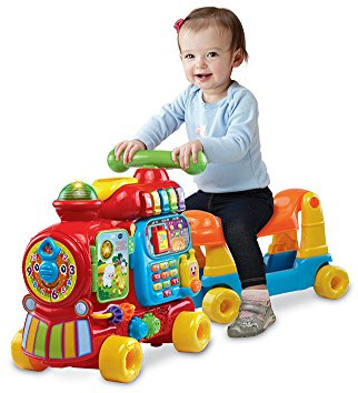 VTech Sit-To-Stand Ultimate Alphabet Train (Frustration Free Packaging), Red