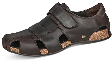 Panama Jack - Fletcher Basics, Sandalias Punta Cerrada Hombre, Marrón (Marron C1), 42 EU