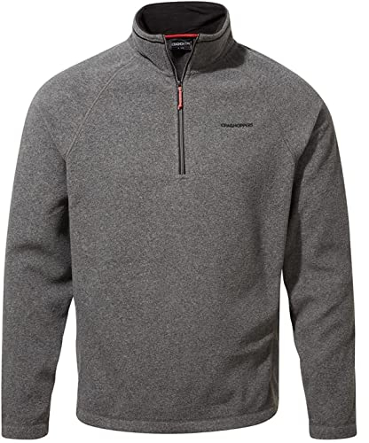 Craghoppers Herren Corey Fleece-Pullover Pullover, Black Pepper Marl, L EU