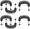 6piezas Asas Laterales De Repuesto Para Ollas De Acero Inoxidable Accesorios De Cocina Instalación Fácil Y Duradera