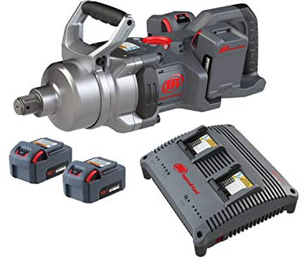Ingersoll-Rand W9491-K4E-EU - 1 20V-Schlagschrauber, Hochleistungs-Schlagschrauber mit kurzem Amboss, Schlüsselsatz mit (4) 5,0 Ah Li-Ionen-Akkus