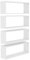 vidaXL Würfelregale 4 STK. Weiß 60x15x23 cm Holzwerkstoff
