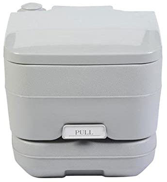 WYJRO Toilette Portatile da Campeggio, Toilette da Campeggio Toilette Portatile WC Rimovibile per i Bambini Anziani Bagno Mobile per Camper Casa Mobile WC Chimico da Viaggio,Single Outlet,10L