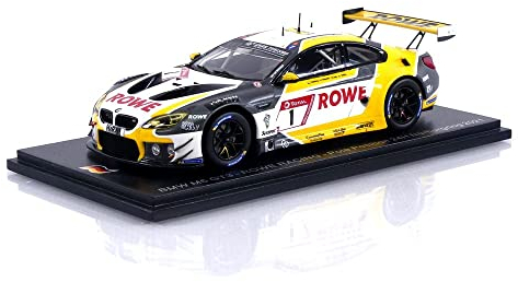 Spark SG786 Miniaturauto aus der Kollektion, Weiß/Rot/Gelb