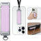AOZUO Multifunctional Smartphone Finger Holder - Mobile Phone Grip, Rear Mounted Straps, Telescopic Handles, Portable Finger Strap Stand