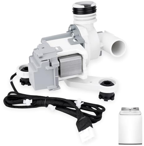 DC97-19289F Washer Drain Pump Assembly Compatible with Samsung Washing Machine Parts Replace#DC97-19289B, DC97-19289A, DC97-17349B, DC97-17366J, DC97-17366A, P6806651, PS12592631, PX3516-01