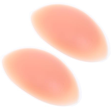 BESPORTBLE 2pezzi Cuscinetti Per Reggiseno in Silicone Inserti Per Coperture in Silicone Cuscinetti Per Reggiseno Riutilizzabili Per Sotto Magliette e Costumi Bagno