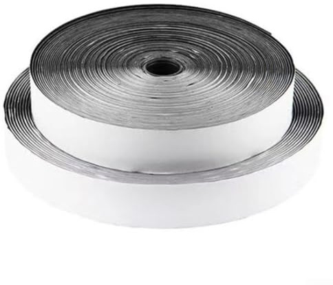 Cinta de de 5 m x 2 cm, color negro, para tira antideslizante de sofá para fijación de alfombras y muebles, cierre adhesivo de doble cara de nailon resistente