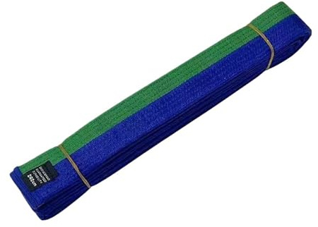 ZIHDKE 2 st TKD Aikido Uniform Bälte Taekwondo polyester bomull lätt att fästa Judo Karate klassificering midjeband färg för Taekwondo