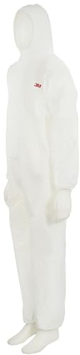 3M 4515 Vêtements de protection 5/6, SMS Polypropylène, Blanc, taille M