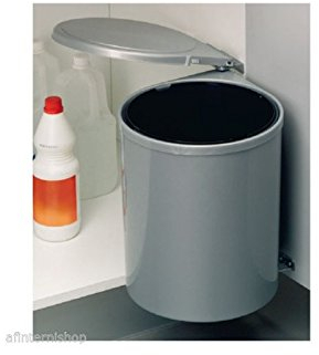 Levante Pattumiera Estraibile da Incasso Art. 270 - Grigio Metallizzato