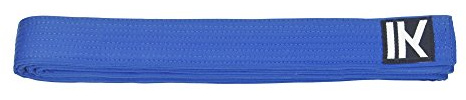 IKKEN Karate Judo Taekwondo Belts Colours | Plain & Striped (Blue, 280cm)