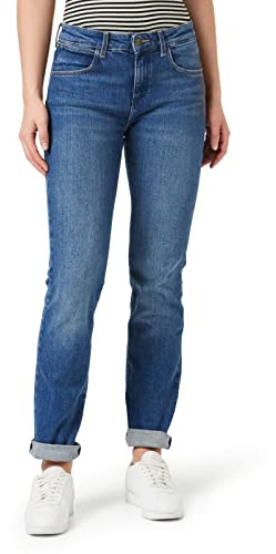 Wrangler STRAIGHT Jeans Femme Bleu ciel 29W x 32L