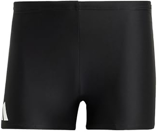 Adidas Herren Solid Swim Boxers, Black/White, M