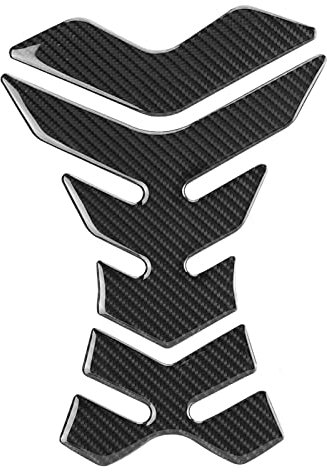 Motorbike Tank Pad, Motorcycle Tank Protector, Universal Carbon Fiber Tank Pad 3D Stickers Decals Protector Decoration