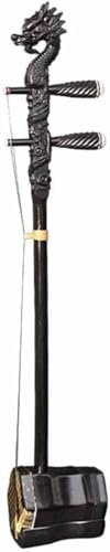 Erhu Instrument,Chinoise à 2 cordes violon Erhu professionnel à volume élevé en ébène adapté aux débutants Huqin Test
