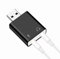 Scheda Audio USB Esterna, Adattatore Audio USB a Jack 3,5mm, Convertitore per Cuffie, Microfono, Casse Stereo, Compatibile con Windows, Mac OS, PS4, PS5, Plug & Play, Design Elegante Nero (AU-MMSA)