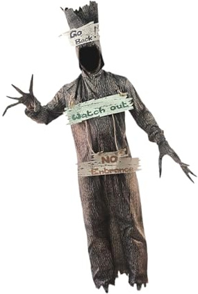 UxicRuya Costume da albero spaventoso per Halloween, comodo da indossare, decorazione e travestimento