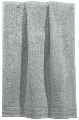 Erwin Müller Handtuch Heidelberg 100% Baumwolle hellgrau Größe 50x100 cm - saugstark, gut trocknend, kompakt, leichte Qualität - ideal für Sport, Strand, Reisen (weitere Farben)
