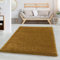 Carpettex Hochflor Teppich 300x400 cm Goldfarbe - Flauschiger Extra Weich und Pflegeleicht - Shaggy Modern Einfarbig Design für Wohnzimmer, Schlafzimmer, Esszimmer und Küche