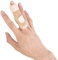Yosoo Health Gear Einstellbare Fingerschiene, Fingerstützschiene, Finger Verstauchungsschiene mit Eingebauter Aluminiumstange, Trigger Fingerschienen für Mittleren Zeigefinger, Gebrochene Finger