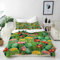 ANHOPE Bunte Pflanze Kaktus Blume Bettwäsche Set 2 Teilig Bettbezug 135x200 cm + Kissenbezug 80x80 cm Weich Microfaser Bettbezüge mit Reißverschluss Ganzjahres Bettdeckenbezug Set