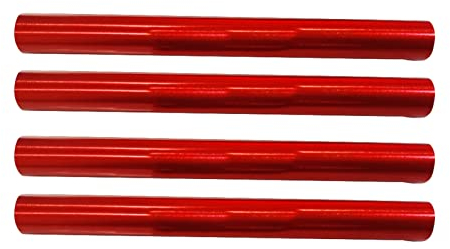 PNAJFUEL Zeltstangen-Reparaturhülse, 4 Stück, Aluminiumlegierung, Zeltstangen-Reparaturset, Ersatz-Reparatur-Notfallrohr Für Durchmesser 7,9–8,5 Mm