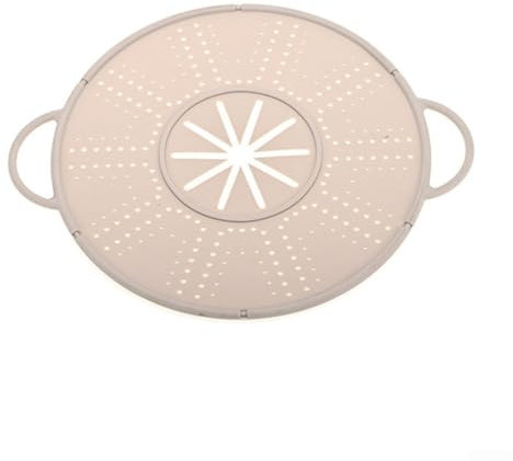 Silikon-Auslaufstopfen mit Dampfauslass für den täglichen Kochbedarf (weiß)