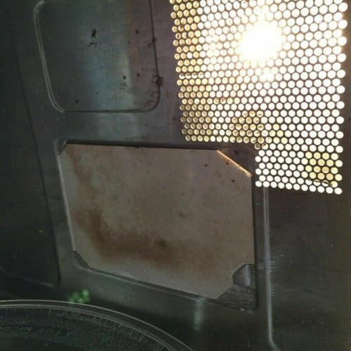 Gdfnmogo Piastra di copertura universale per forno a microonde in mica, 12 x 10 cm, confezione da 10 pezzi, per riparazioni di ricambio per elettrodomestici