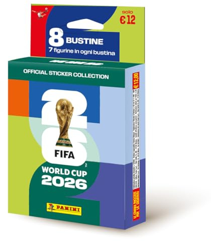 Fifa World Cup 2026™ Official Sticker Collection - Ecoblister da 8 Bustine Panini