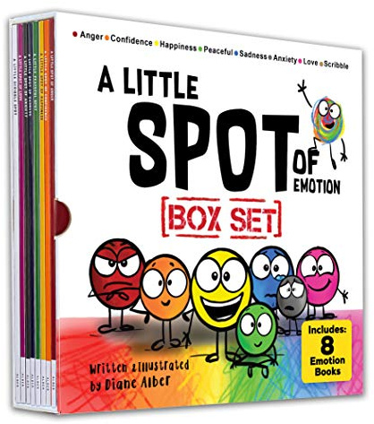 A Little SPOT of Emotion 8 Book Box Set (Books 1-8: Anger, Anxiety, Peaceful, Happiness, Sadness, Confidence, Love, & Scribble Emotion)
