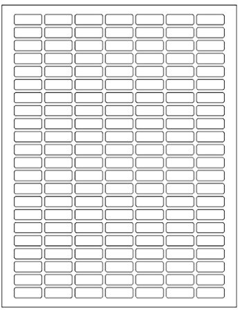 White Rectangular Labels + Bonus Color Labels - Value Pack - 1138 Pack