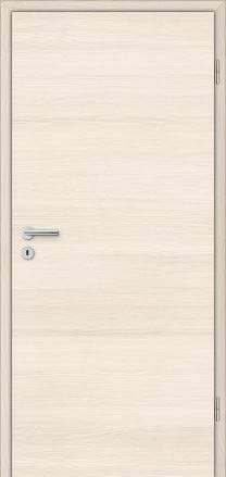 HORI® Zimmertür CPL Pinie quer strukturierte Röhrenspan Rundkante | Innentüre, Türblatt, passende für alle Standard Zargen mit DIN Größe I 1985 x 610 mm I DIN Rechts