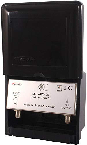 Wolsey LTE WFAV 25 Masthead Amplifier KIT | Aerial/Satellite AMPLIFIERS/Distribution Aerial Satellite Equipment, 1 X Qty - 370559