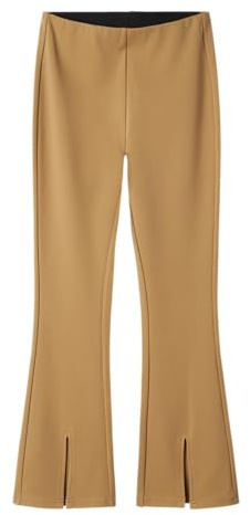 NAME IT NKFNISILA Bootcut Pant, Pantaloni di Stoffa Bambina, Kelp,